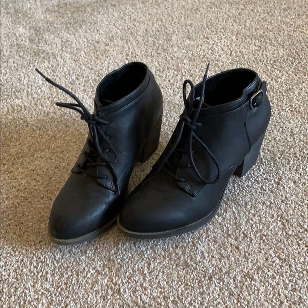 Black booties